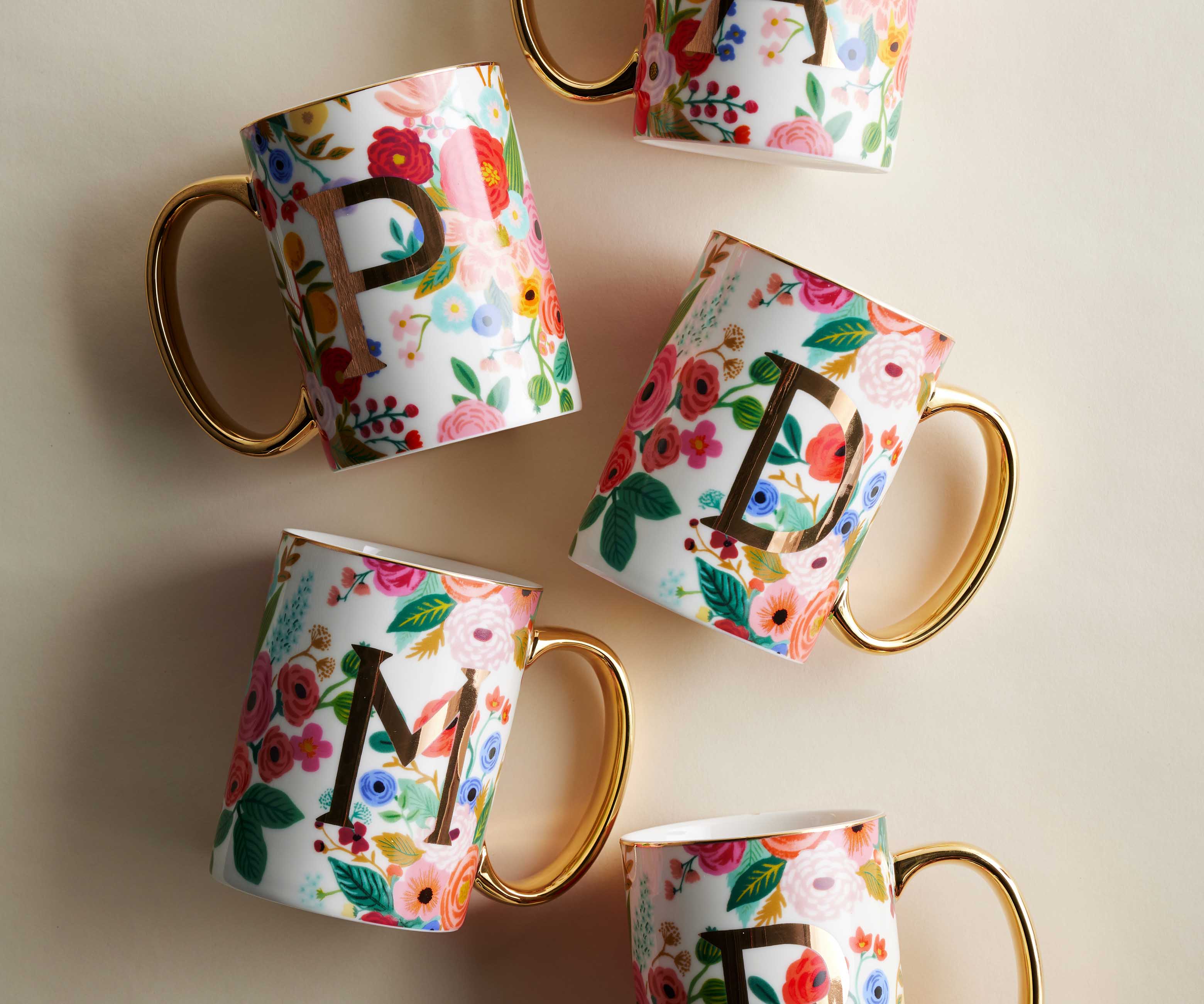 Mug Garden Party Lettres T - Rifle Paper Co
