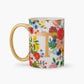 Mug Garden Party Lettres T - Rifle Paper Co