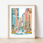 Peinture au numéro premium Maison Paon - Design unique made in France - Activité créative relaxante pour adulte et enfant - Illustration à peindre avec papier de qualité et peinture écologique - Cadeau original et décoration artistique. peinture-numero-petite-epicerie-maison-paon