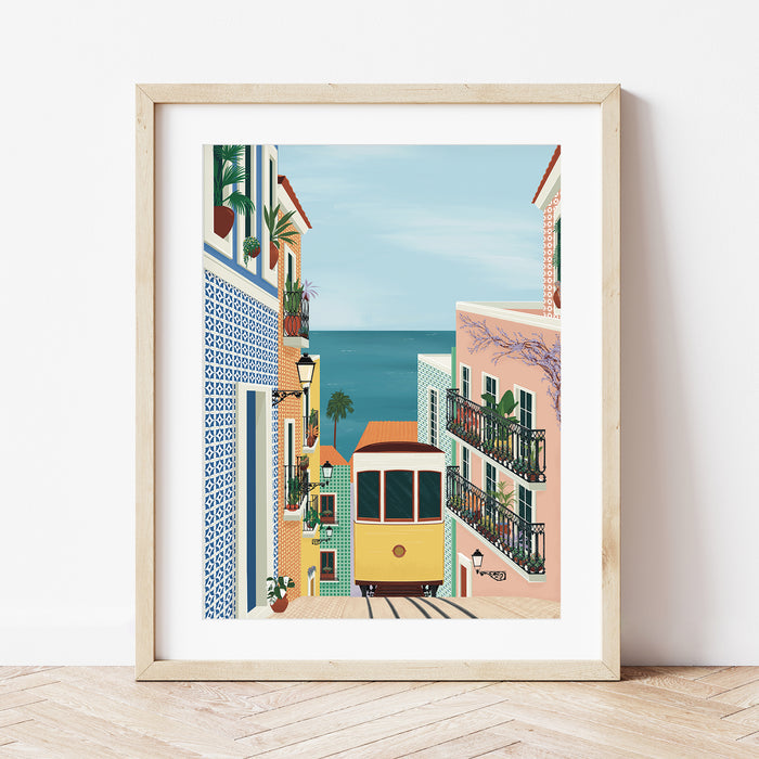 Peinture Au Numéro - Lisbon Tram - La Petite Epicerie