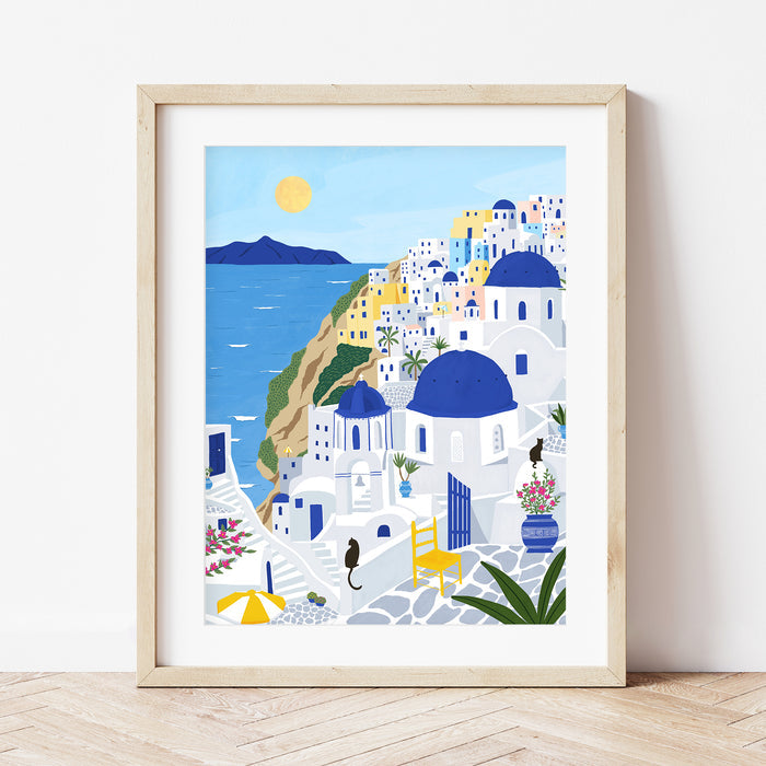 Peinture Au Numéro - Santorini - La Petite Epicerie