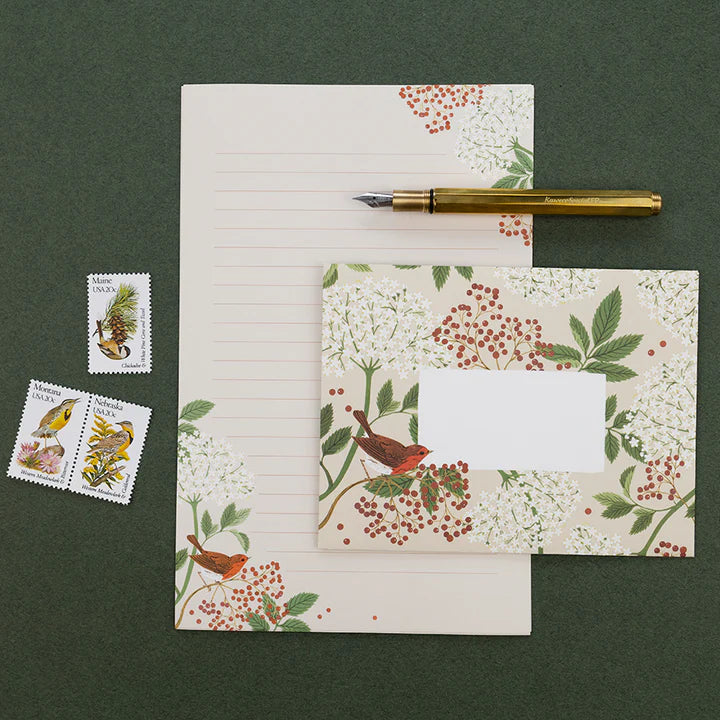 Set D’écriture de Lettres Elderberry - Botanica Paper Co