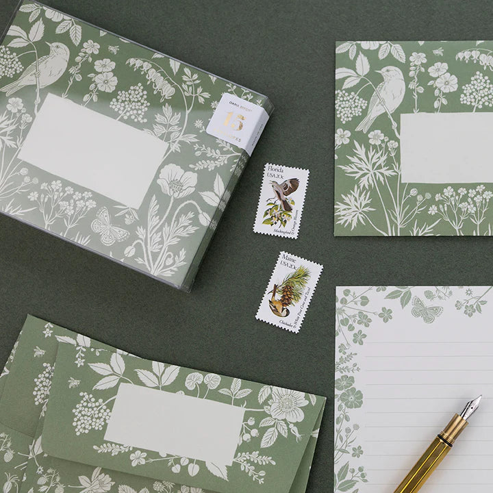 Set D’écriture de Lettres Meadow - Botanica Paper Co