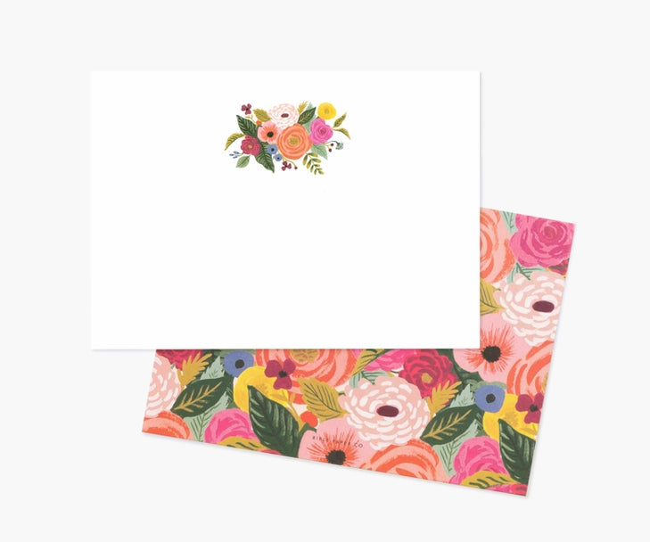 Set de 12 cartes Juliet Rose Garden Party - Rifle Paper Co