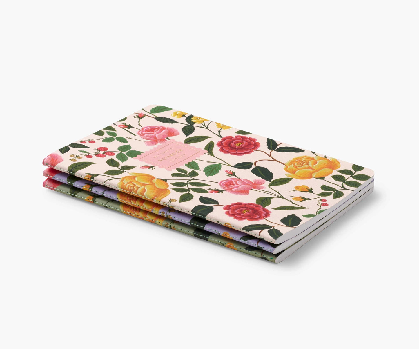 Set de 3 Notebooks Roses - Rifle Paper Co