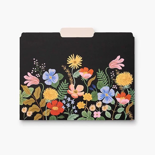 Set de 6 dossier- Strawberry - Rifle Paper Co