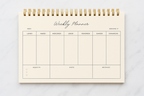 Weelkly Planner à personnaliser