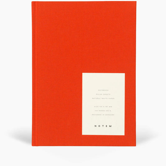 Journal Medium Rouge  - Notem