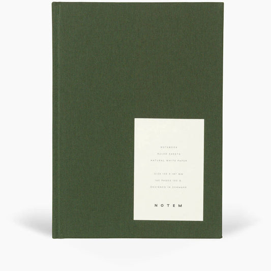 Journal Large Vert Foncé - Notem