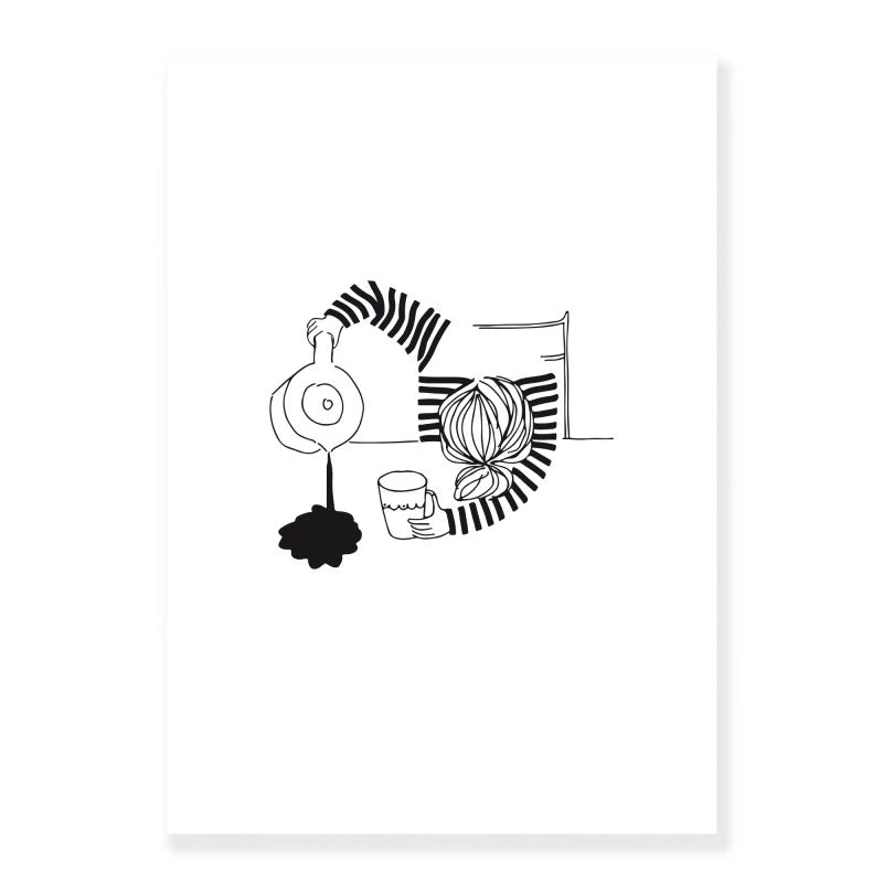 Affiche A4 - Les Matins Difficiles - My Lovely Thing