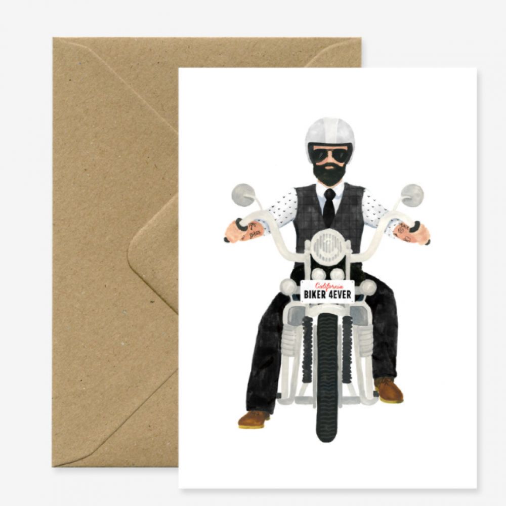 Carte Biker For Ever