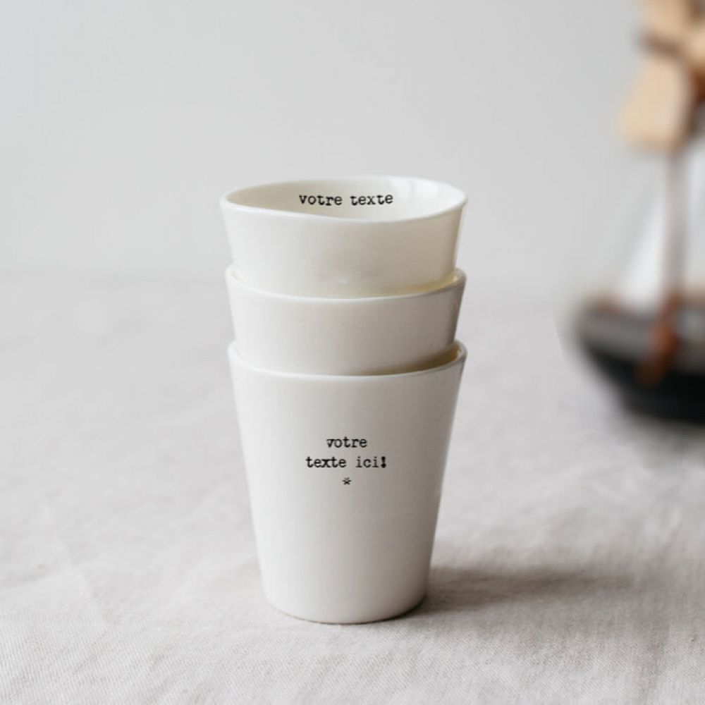 Tasse Tourangeau Blanc - Sophie Masson