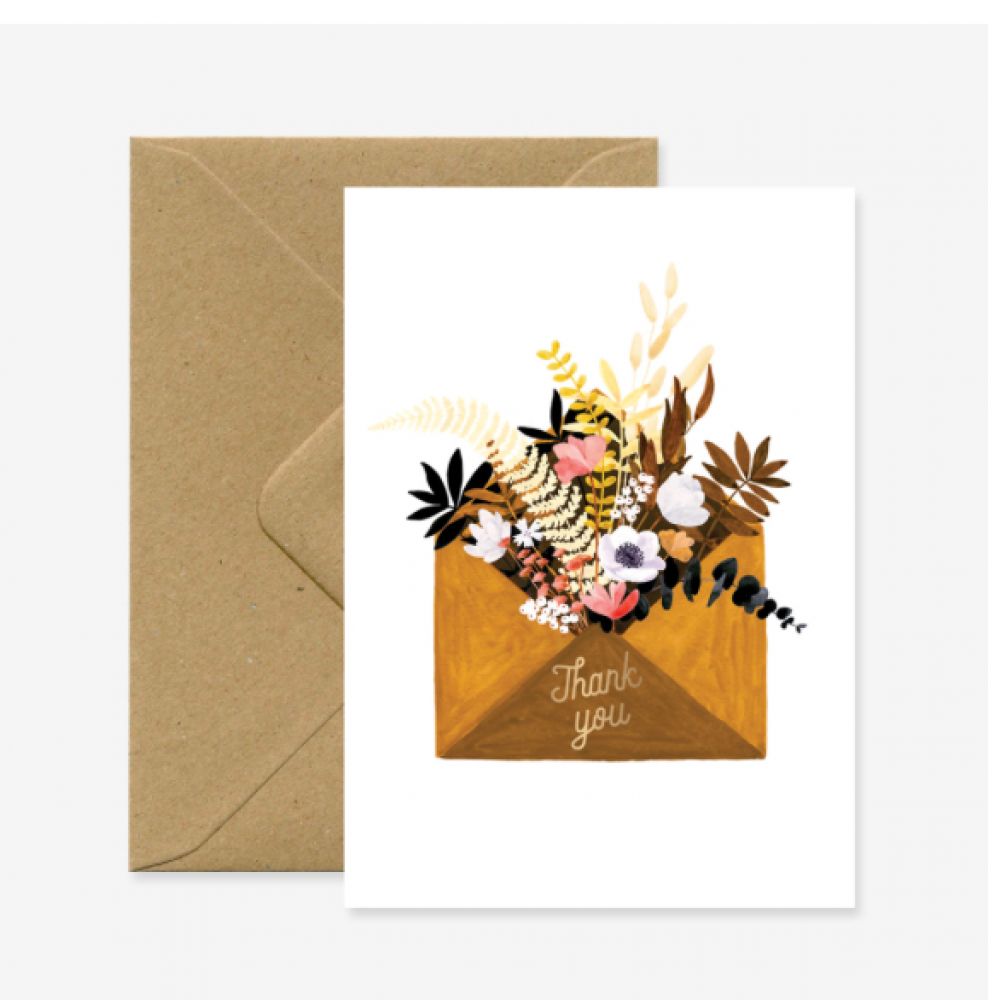 Carte Thank you envelope - AWS