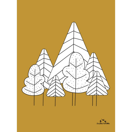 Affiche A3 - La forêt - LPH