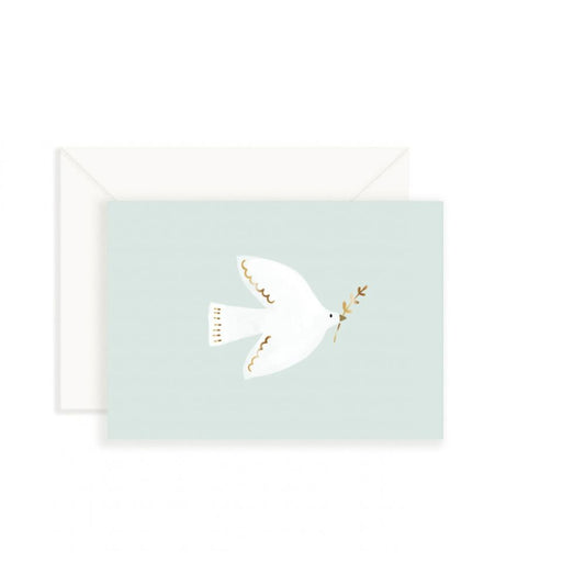 Carte - Colombe et Dorures - My Lovely Thing