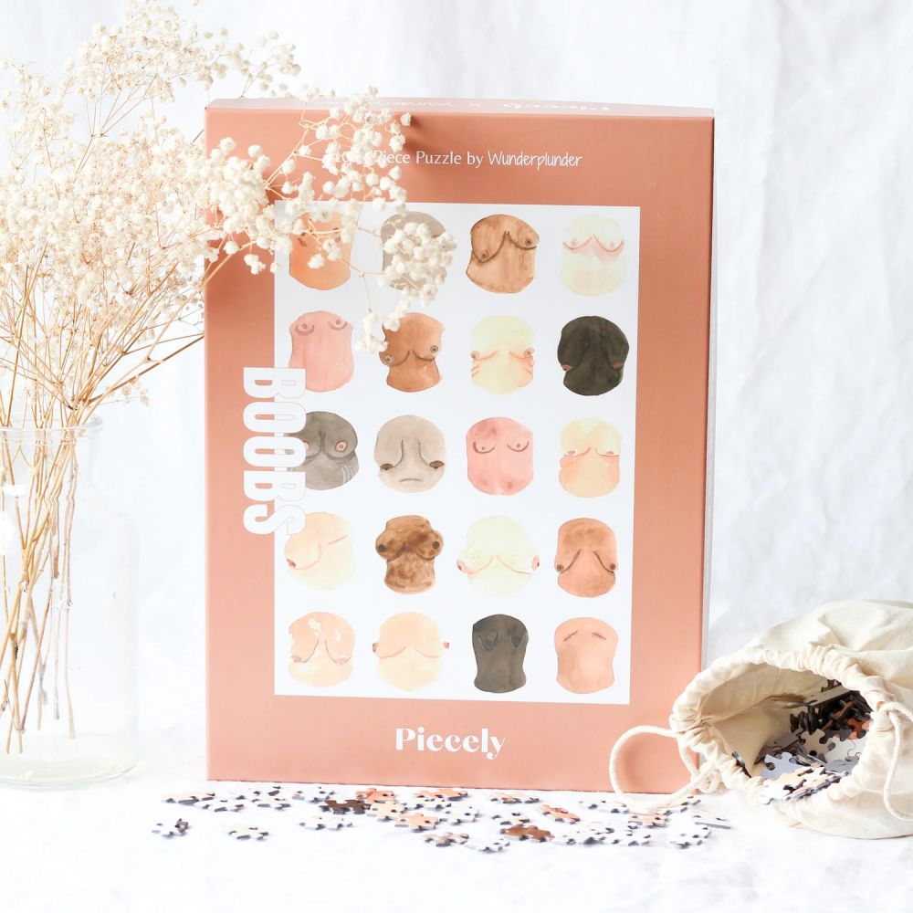 Puzzle Seins, 1000 pièces - PIECELY