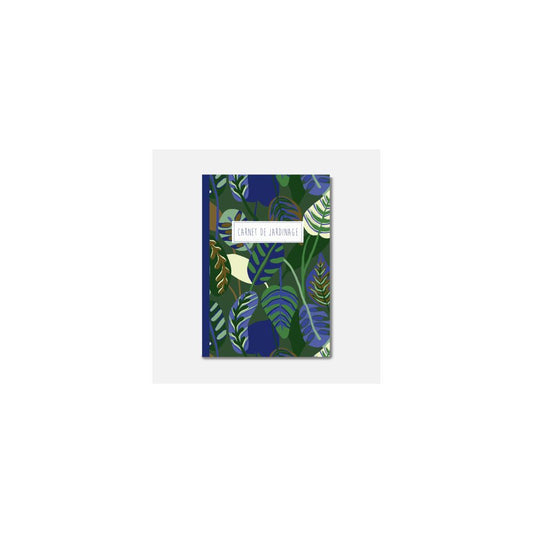 Carnet de Jardinage Bleu et Vert - Pascale Editions
