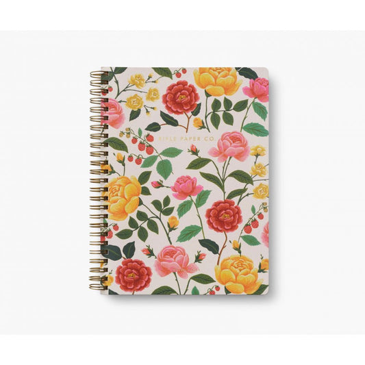 Notebook à spirale - Roses - Rifle Paper